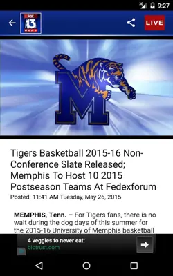 FOX13 Memphis android App screenshot 7